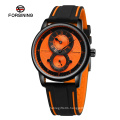 Forsining 8203 Scale Dial Mechanical Watches Chrono Waterproof Luxury Watch Automatic Mens